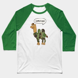 Camelflage Baseball T-Shirt